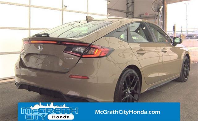 used 2025 Honda Civic Hybrid car, priced at $27,599