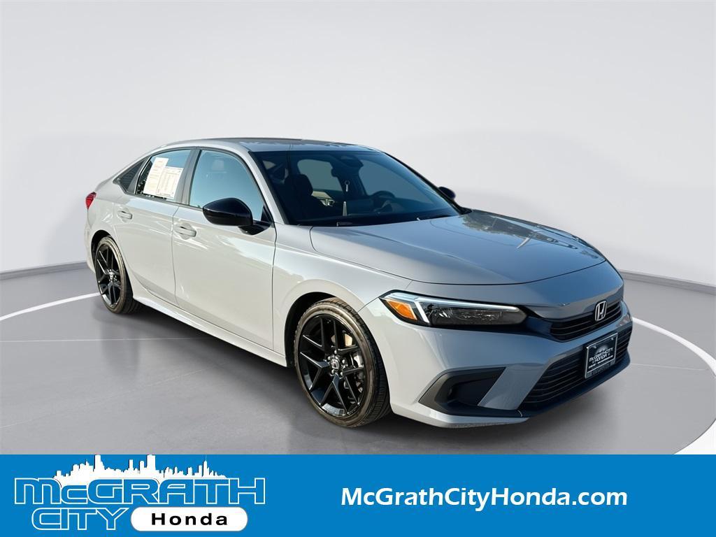 used 2024 Honda Civic car, priced at $24,443