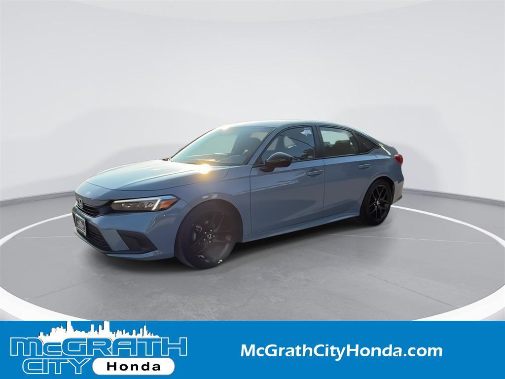 used 2024 Honda Civic car, priced at $24,443