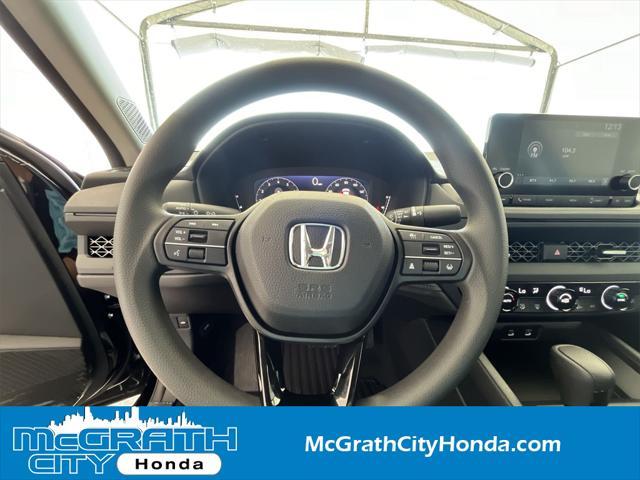 new 2025 Honda Accord car, priced at $31,210