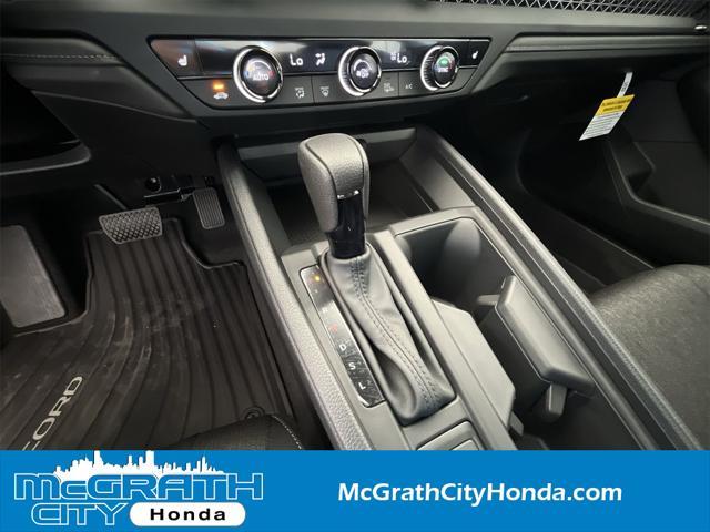 new 2025 Honda Accord car, priced at $31,210