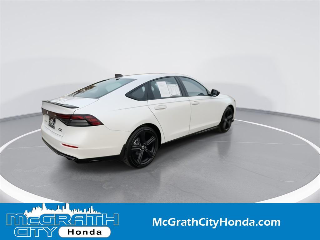 used 2025 Honda Accord Hybrid car, priced at $32,199