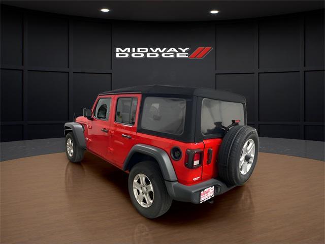 used 2021 Jeep Wrangler Unlimited car, priced at $25,995