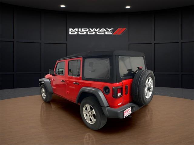 used 2021 Jeep Wrangler Unlimited car, priced at $25,695