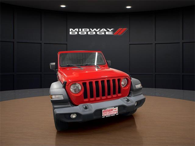 used 2021 Jeep Wrangler Unlimited car, priced at $25,695