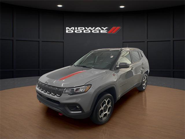 used 2022 Jeep Compass car, priced at $18,195