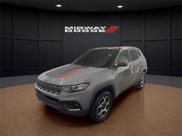used 2022 Jeep Compass car, priced at $18,395