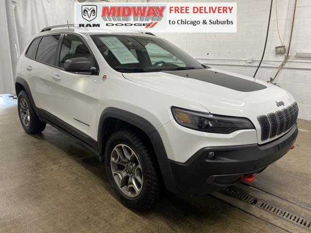 used 2021 Jeep Cherokee car, priced at $23,949