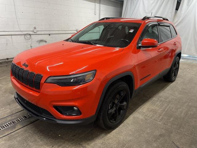 used 2021 Jeep Cherokee car, priced at $16,949