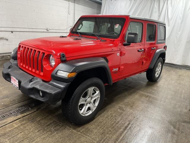 used 2020 Jeep Wrangler Unlimited car, priced at $23,949