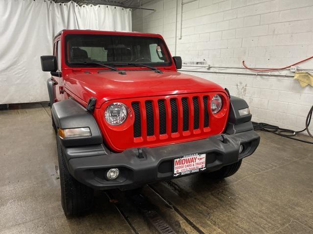 used 2020 Jeep Wrangler Unlimited car, priced at $23,949