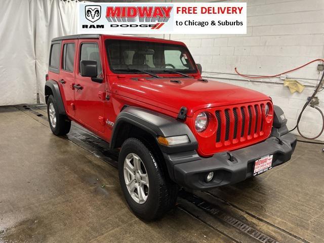 used 2020 Jeep Wrangler Unlimited car, priced at $23,949