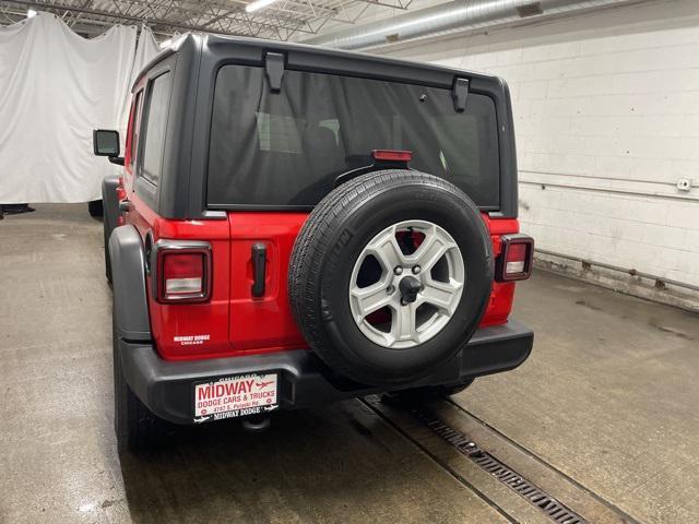 used 2020 Jeep Wrangler Unlimited car, priced at $23,949