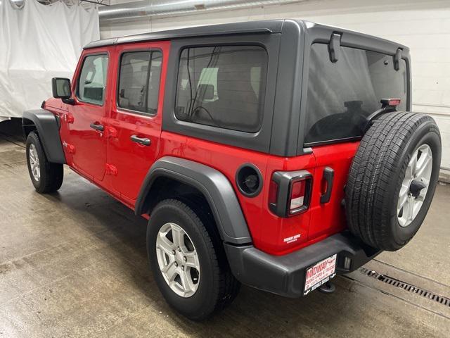 used 2020 Jeep Wrangler Unlimited car, priced at $23,949