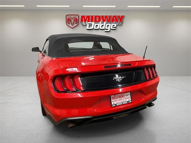 used 2022 Ford Mustang car, priced at $22,949