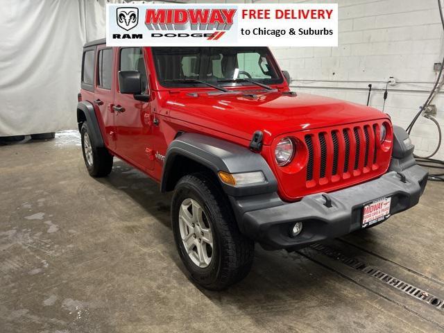 used 2020 Jeep Wrangler Unlimited car, priced at $27,949