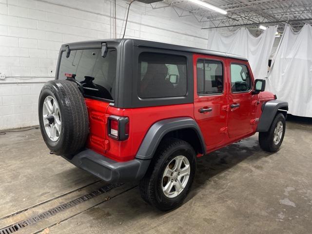 used 2020 Jeep Wrangler Unlimited car, priced at $27,949