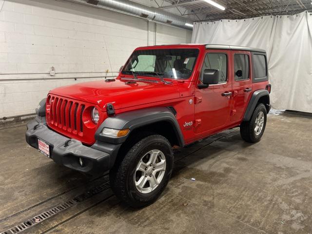 used 2020 Jeep Wrangler Unlimited car, priced at $27,949