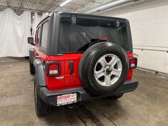 used 2020 Jeep Wrangler Unlimited car, priced at $27,949