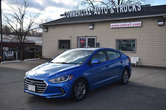used 2018 Hyundai Elantra car, priced at $14,995