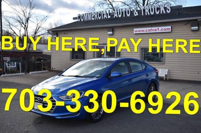 used 2018 Hyundai Elantra car, priced at $14,995