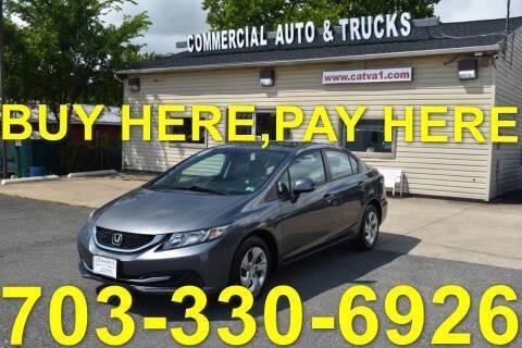 used 2013 Honda Civic car, priced at $14,995