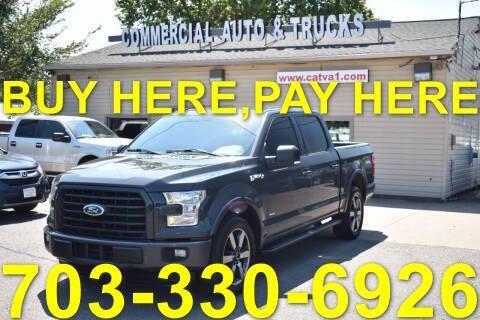 used 2016 Ford F-150 car, priced at $18,995