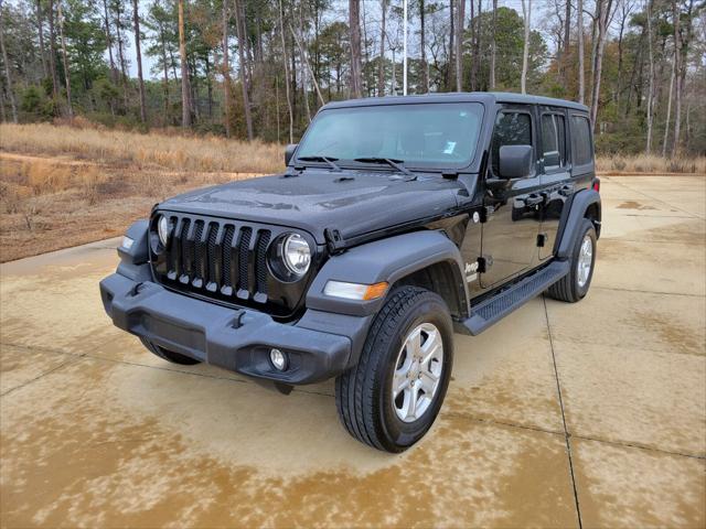 used 2018 Jeep Wrangler Unlimited car, priced at $25,687