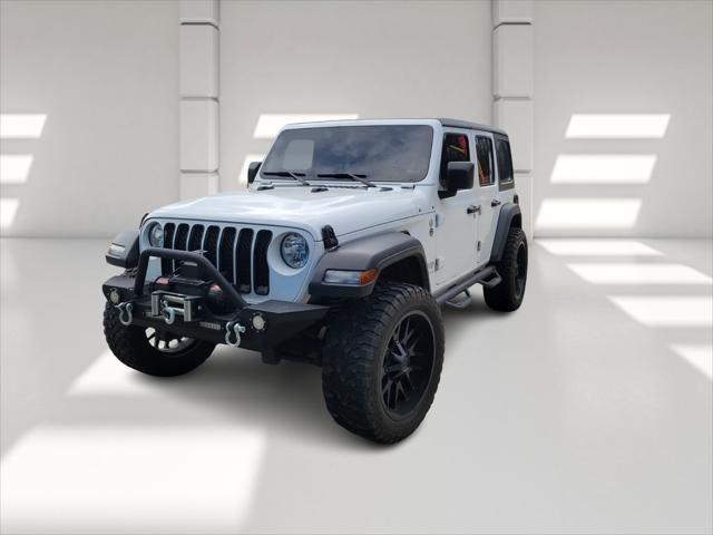 used 2021 Jeep Wrangler Unlimited car, priced at $26,995