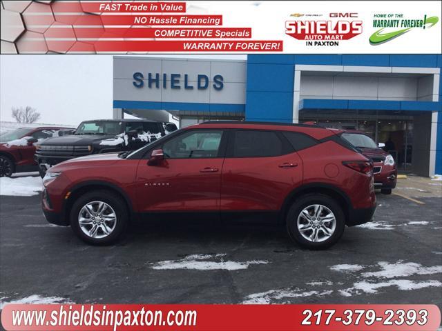 used 2022 Chevrolet Blazer car, priced at $27,995