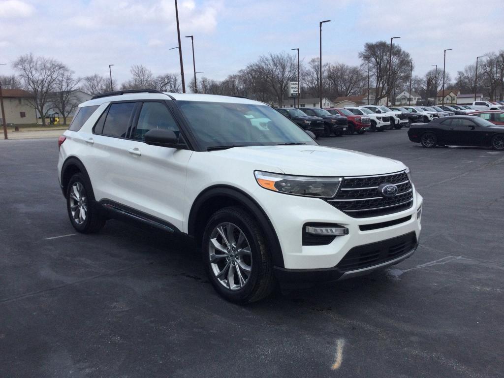 used 2022 Ford Explorer car, priced at $31,995