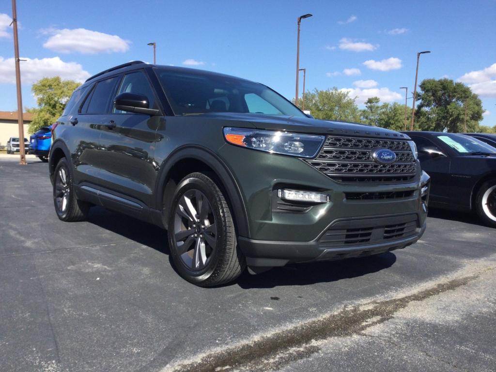 used 2022 Ford Explorer car, priced at $31,995