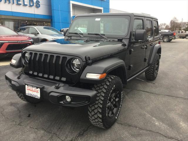 used 2021 Jeep Wrangler Unlimited car, priced at $31,595