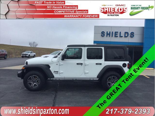 used 2021 Jeep Wrangler Unlimited car, priced at $31,595