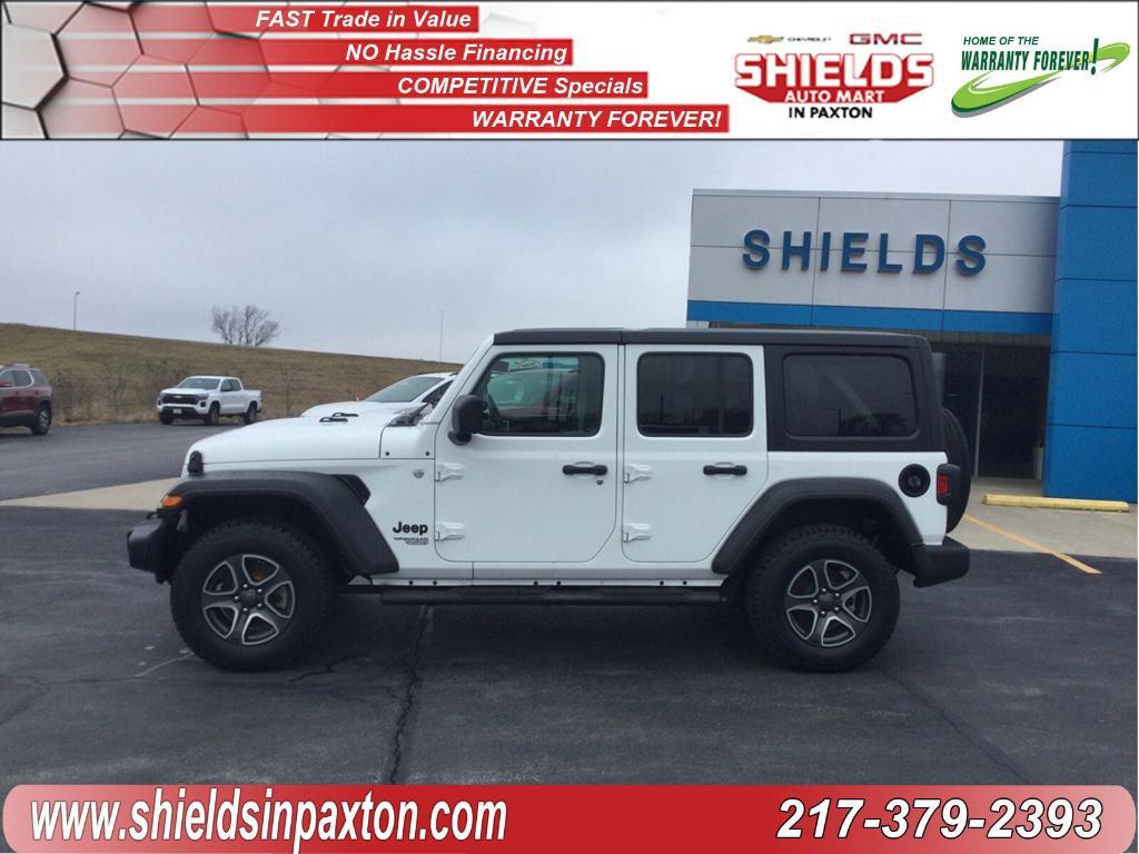 used 2021 Jeep Wrangler Unlimited car, priced at $31,595