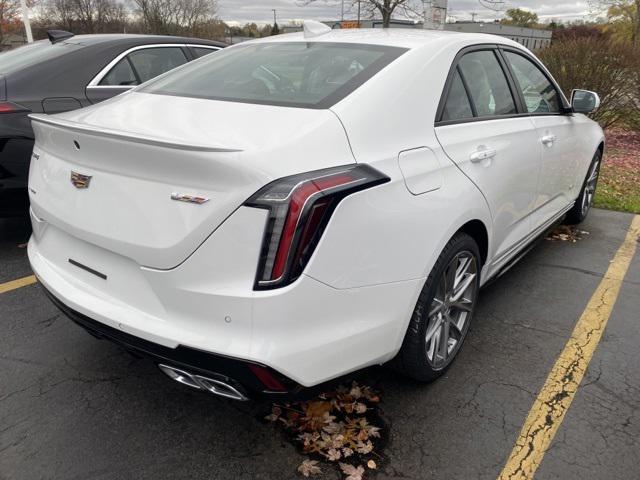new 2024 Cadillac CT4-V car, priced at $58,600