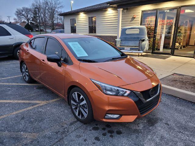 used 2021 Nissan Versa car, priced at $14,990