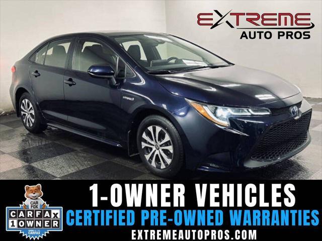 used 2021 Toyota Corolla Hybrid car, priced at $20,701