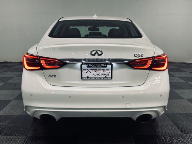 used 2021 INFINITI Q50 car, priced at $29,220