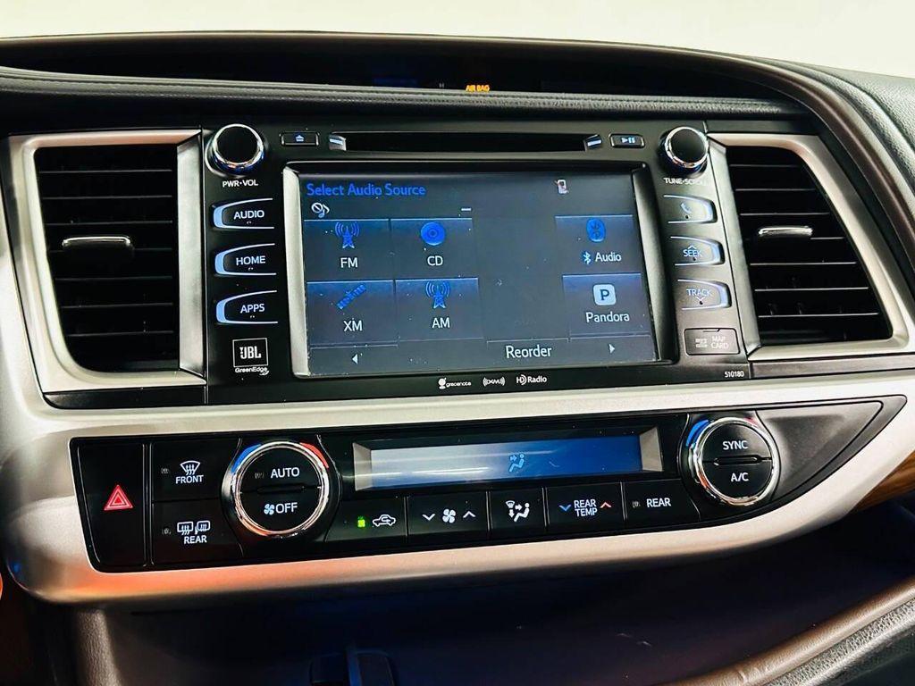 used 2017 Toyota Highlander Hybrid car, priced at $28,218