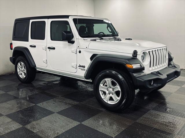 used 2021 Jeep Wrangler Unlimited car, priced at $31,665