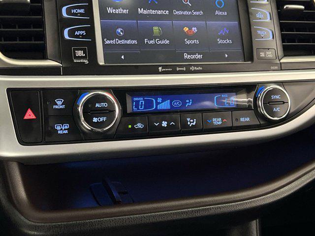 used 2019 Toyota Highlander car, priced at $31,288