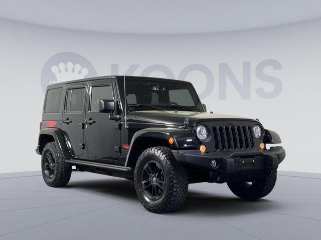 used 2017 Jeep Wrangler Unlimited car, priced at $27,391