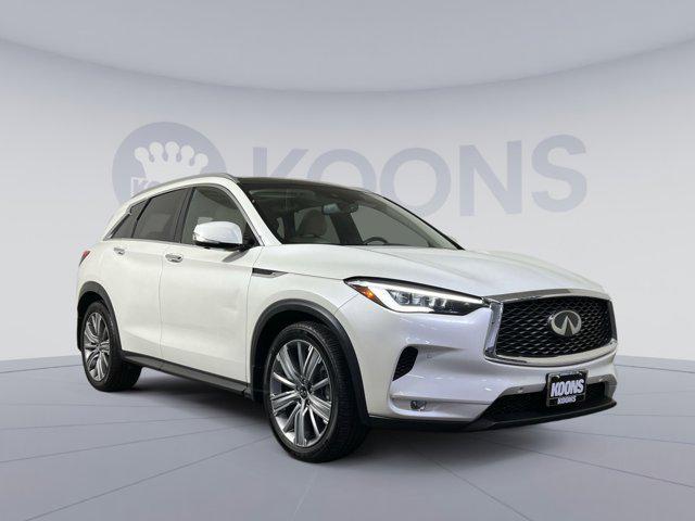 used 2021 INFINITI QX50 car, priced at $27,000