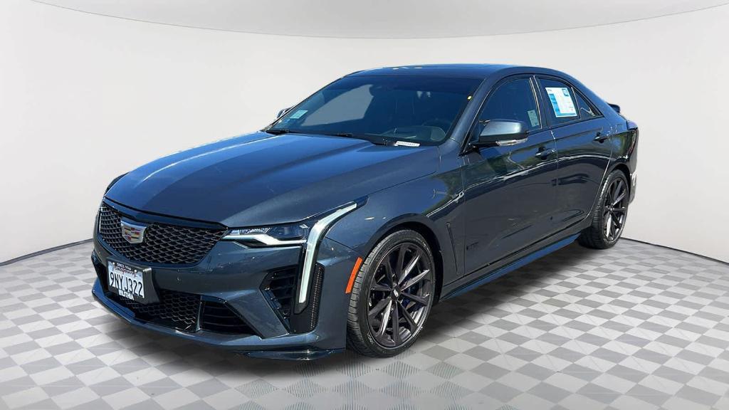 used 2022 Cadillac CT4-V car, priced at $58,990