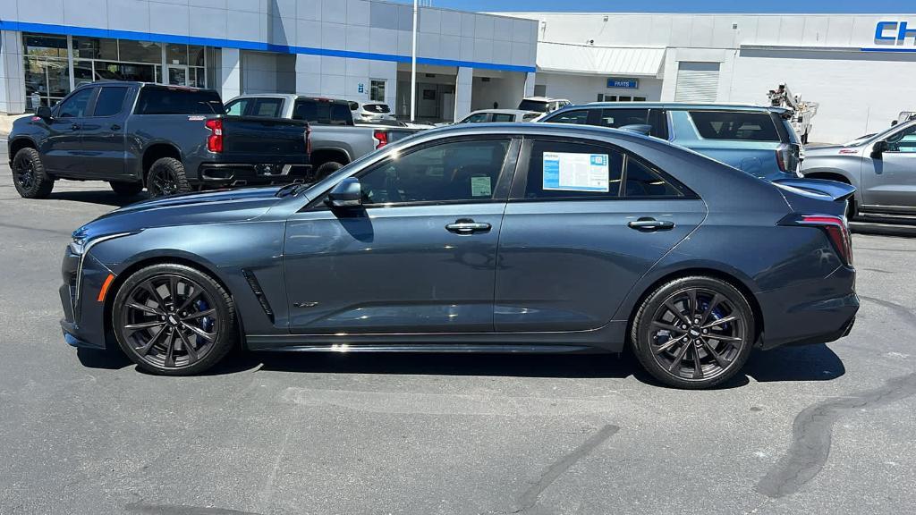 used 2022 Cadillac CT4-V car, priced at $58,990