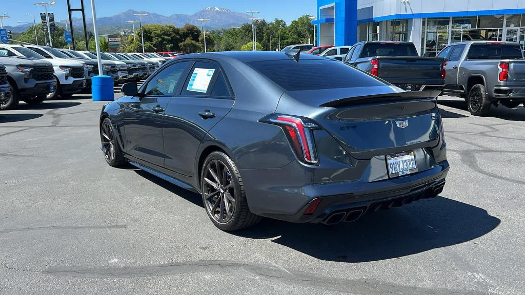 used 2022 Cadillac CT4-V car, priced at $58,990