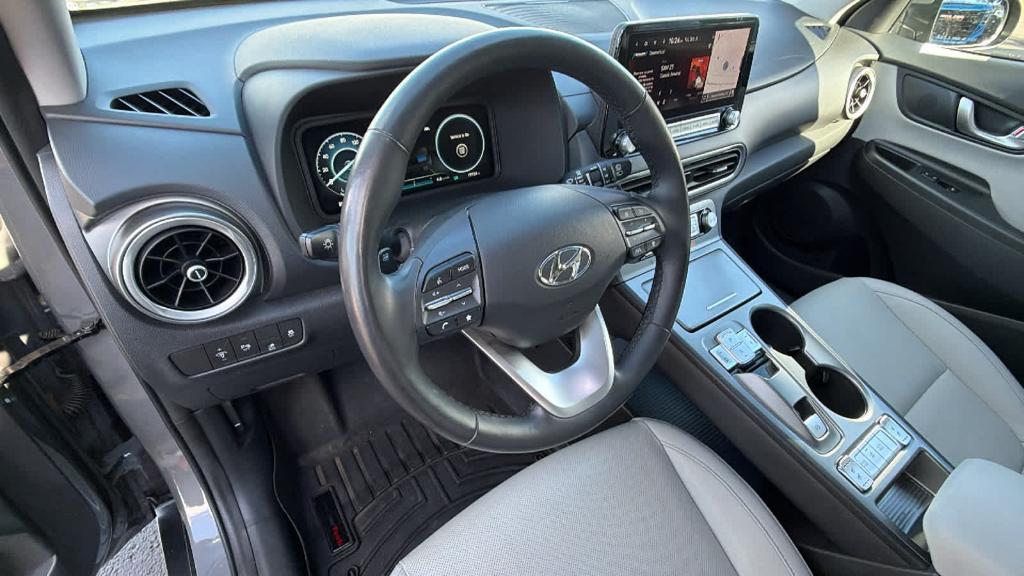 used 2022 Hyundai Kona EV car, priced at $22,990