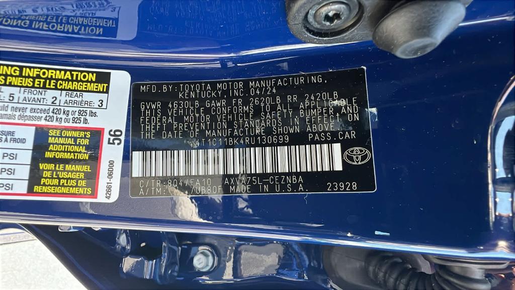 used 2024 Toyota Camry car, priced at $27,990