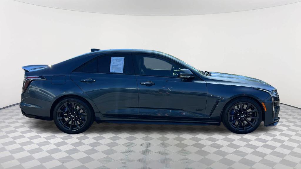 used 2022 Cadillac CT4-V car, priced at $62,490